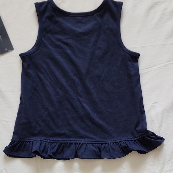 Tommy Hilfiger Kids Navy Tank Top with Star Design - Picture 4 of 4